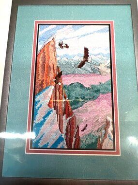 RARE Eagles View Counted Cross Stitch Pattern By John Svenson